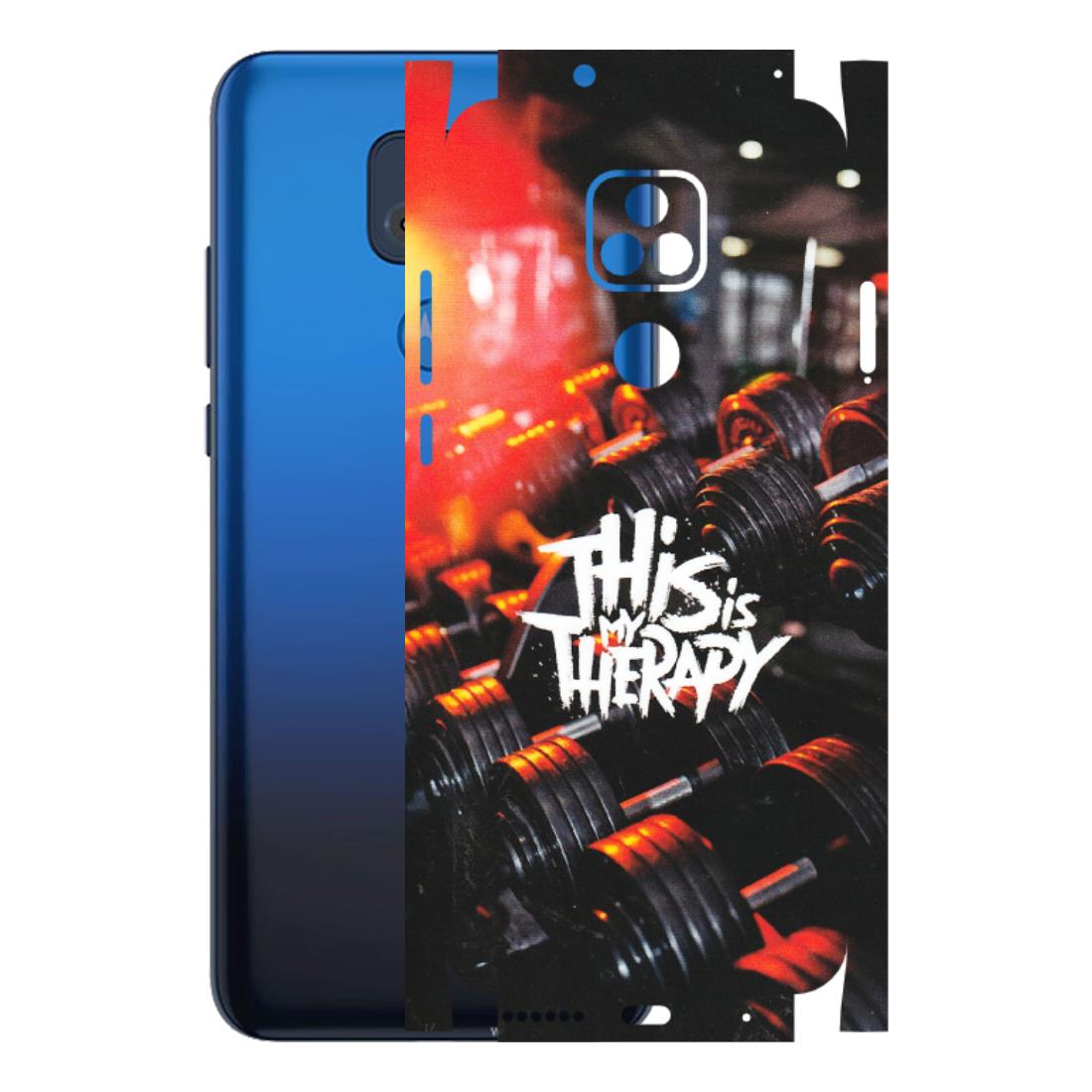 Motorola Phone Skins (All Models) - GYM Lover Therapy - Matte Finish (M-160) Motorola Moto G Play
