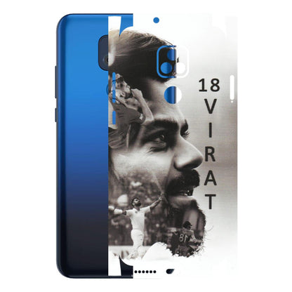 Motorola Phone Skins (All Models) - Virat Kohli Cricketer - Matte Finish (M-163) Motorola Moto G Play