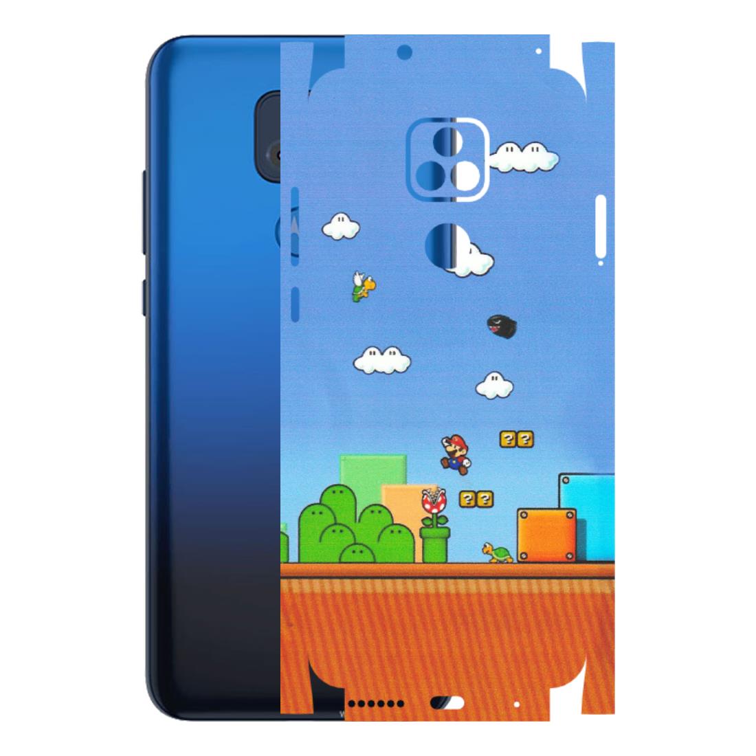 Motorola Phone Skins (All Models) - Mario Game Scene - Matte Finish (M-24) Motorola Moto G Play
