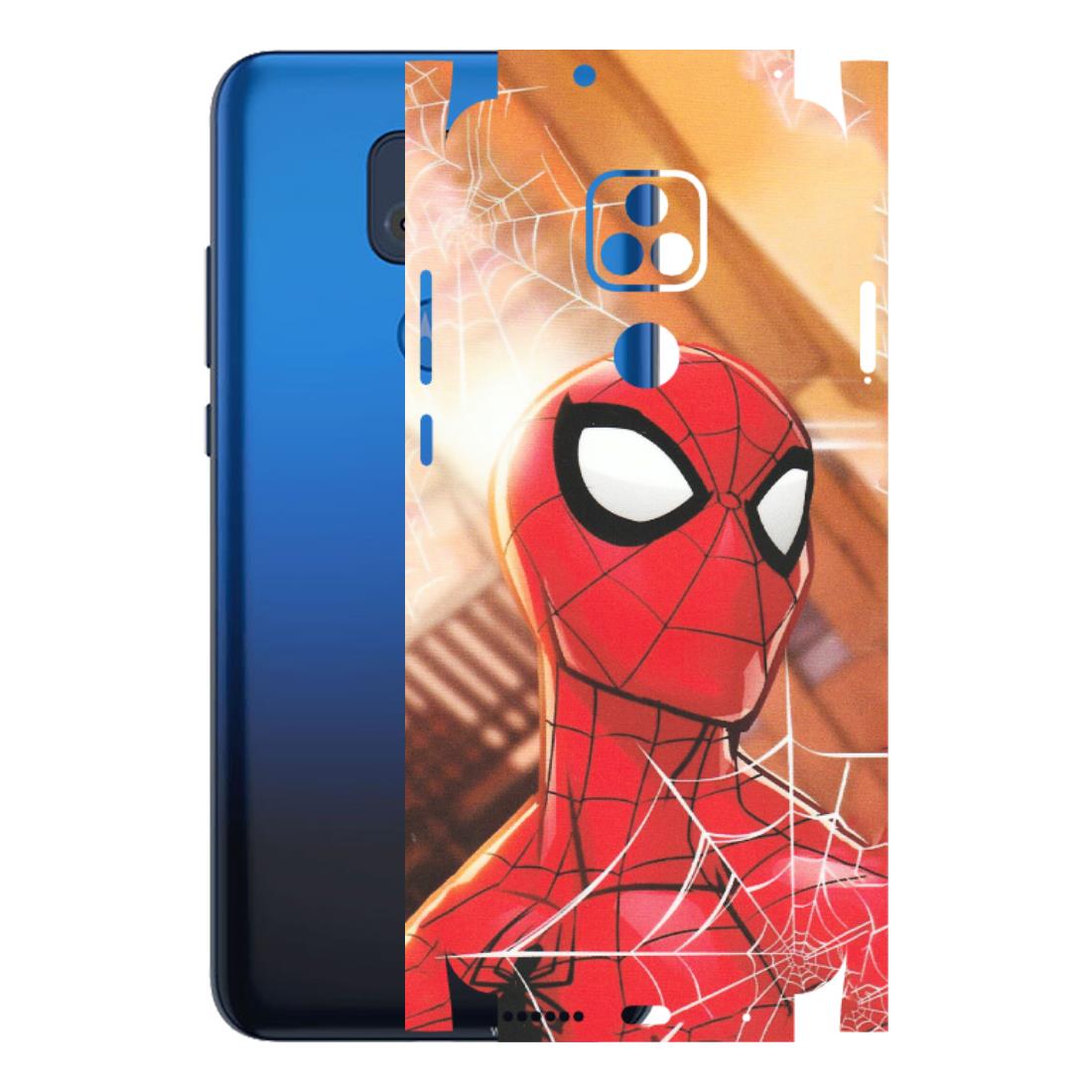 Motorola Phone Skins (All Models) - Spiderman Face New - Matte Finish (M-41) Motorola Moto G Play
