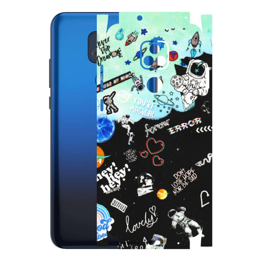 Motorola Phone Skins (All Models) - Living In A Space Dream - Matte Finish (M-46) Motorola Moto G Play