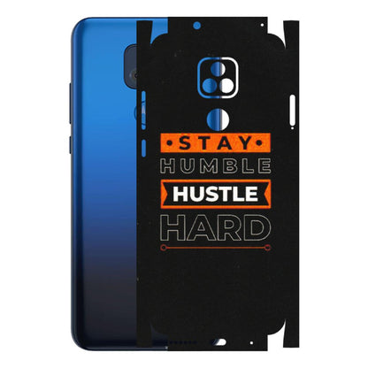 Motorola Phone Skins (All Models) - Stay Humble Stay Hard - Matte Finish (M-48) Motorola Moto G Play