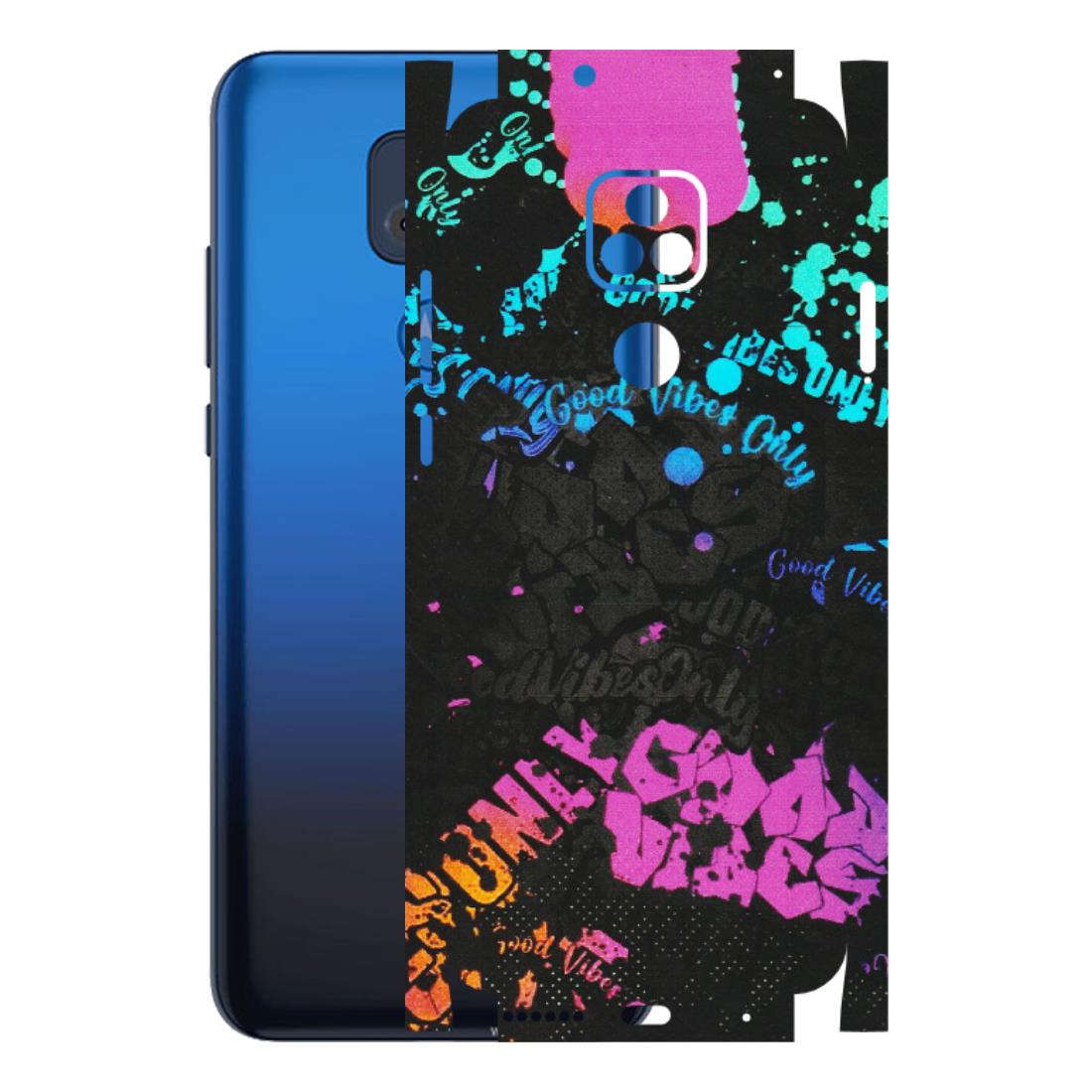 Motorola Phone Skins (All Models) - Majestic Black Vibes - Matte Finish (M-62) Motorola Moto G Play