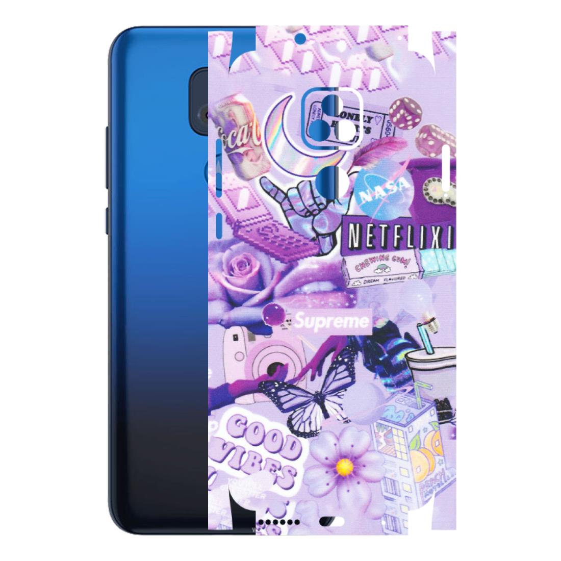 Motorola Phone Skins (All Models) - Supreme Purple Magic - Matte Finish (M-88) Motorola Moto G Play