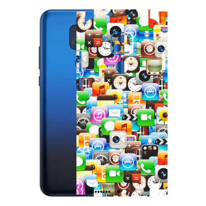 Motorola Phone Skins (All Models) - All Apple Icons - Matte Finish (M-93) Motorola Moto G Play