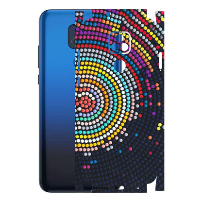 Motorola Phone Skins (All Models) - Rainbow Dot Mandala - Matte Finish (M-97) Motorola Moto G Play