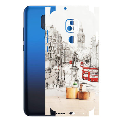 Motorola Phone Skins (All Models) - London Street - Transparent Finish (T-02) Motorola Moto G Play