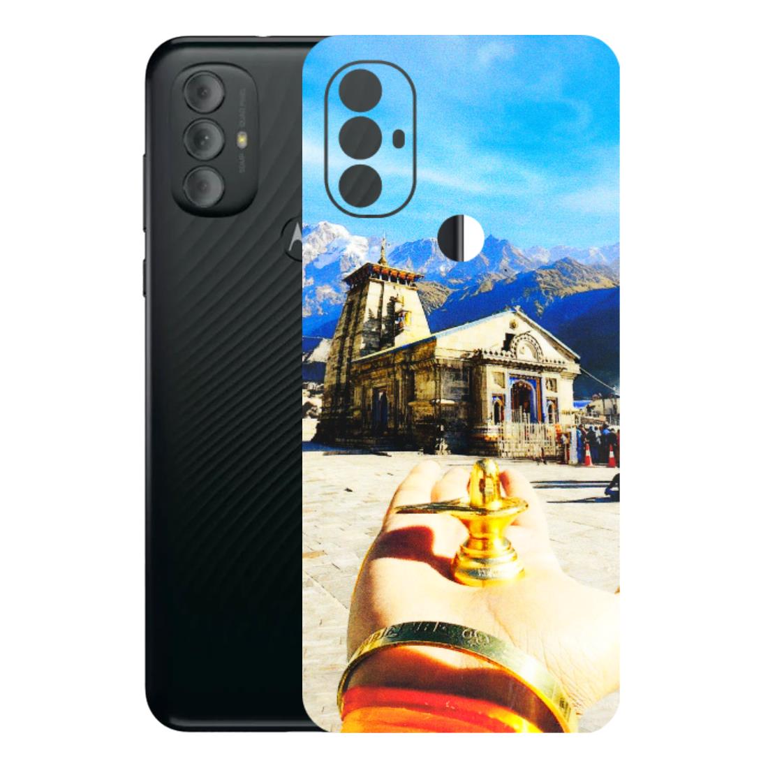 Motorola Phone Skins (All Models) - Beauty of Kedarnath - 3D Embossed Finish (L-108) Motorola Moto G Power
