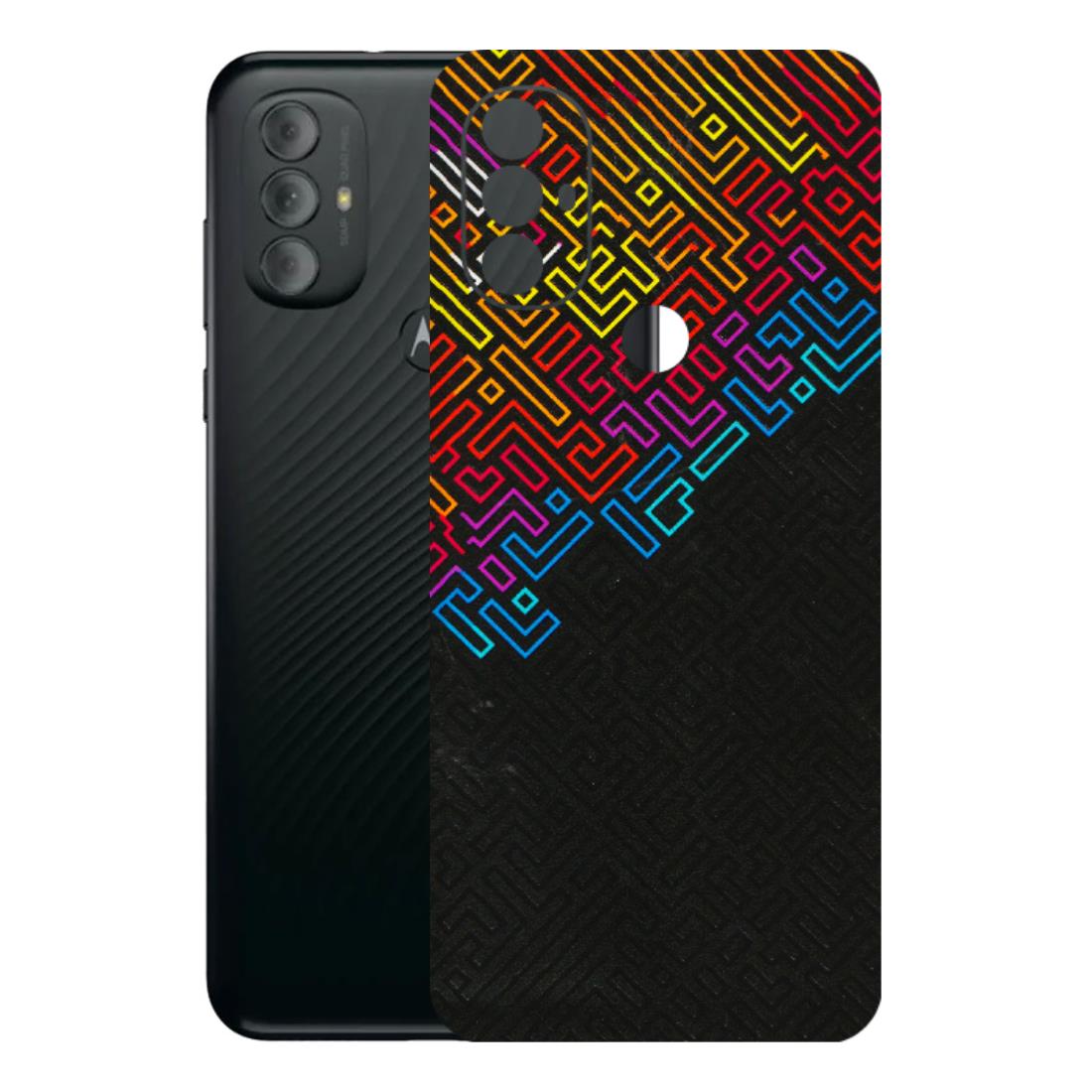 Motorola Phone Skins (All Models) - Dotme Pattern Art - 3D Embossed Finish (L-121) Motorola Moto G Power