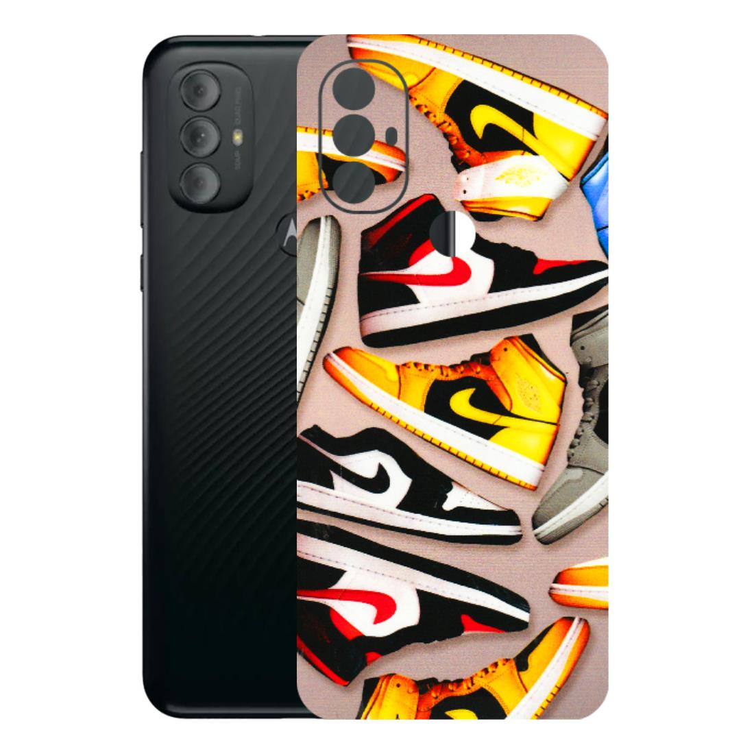 Motorola Phone Skins (All Models) - Sneaker Lover - 3D Embossed Finish (L-135) Motorola Moto G Power