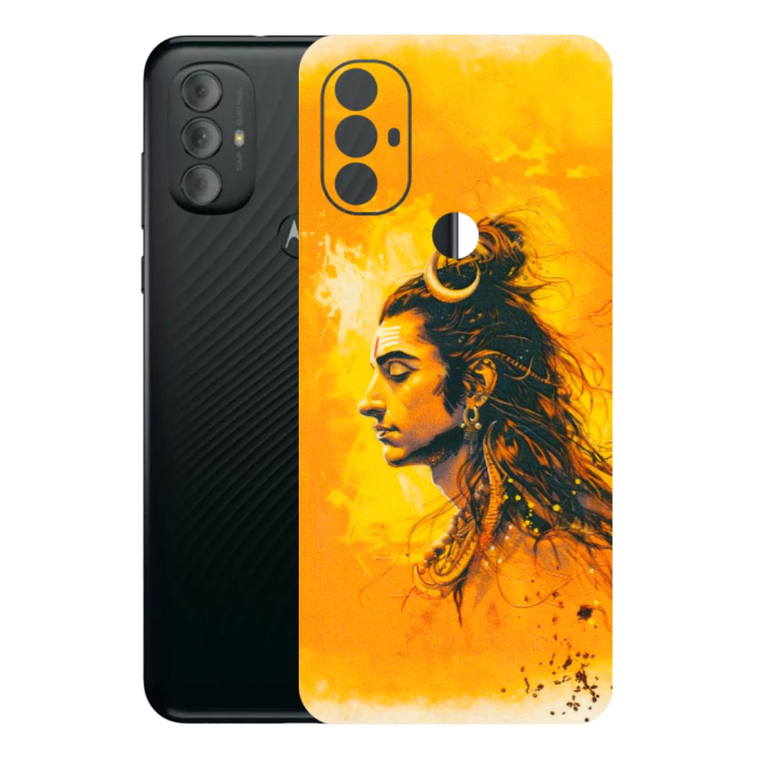 Motorola Phone Skins (All Models) - Shiv Shakti - 3D Embossed Finish (L-14) Motorola Moto G Power