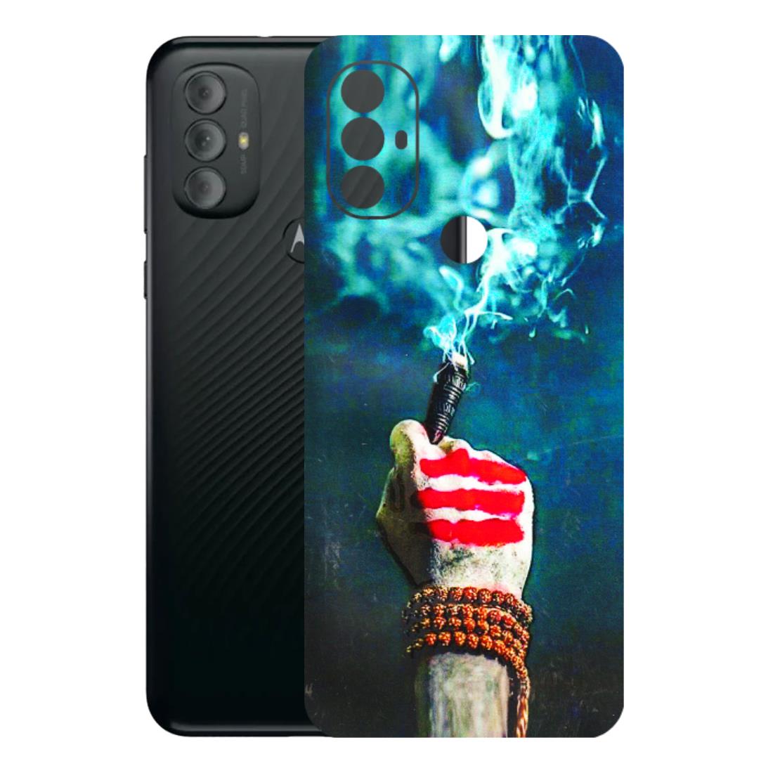 Motorola Phone Skins (All Models) - Mahadev Bhakt - 3D Embossed Finish (L-146) Motorola Moto G Power