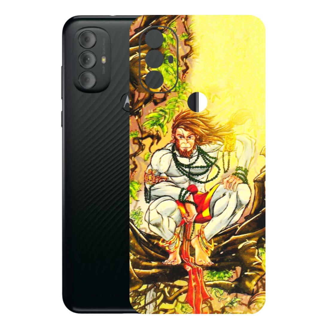 Motorola Phone Skins (All Models) - Lord Hanuman - 3D Embossed Finish (L-152) Motorola Moto G Power