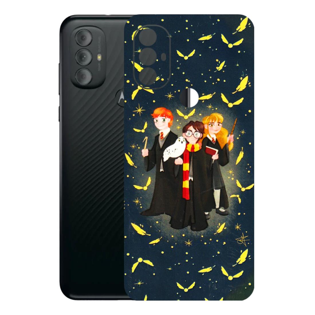 Motorola Phone Skins (All Models) - Harry Potter - 3D Embossed Finish (L-183) Motorola Moto G Power