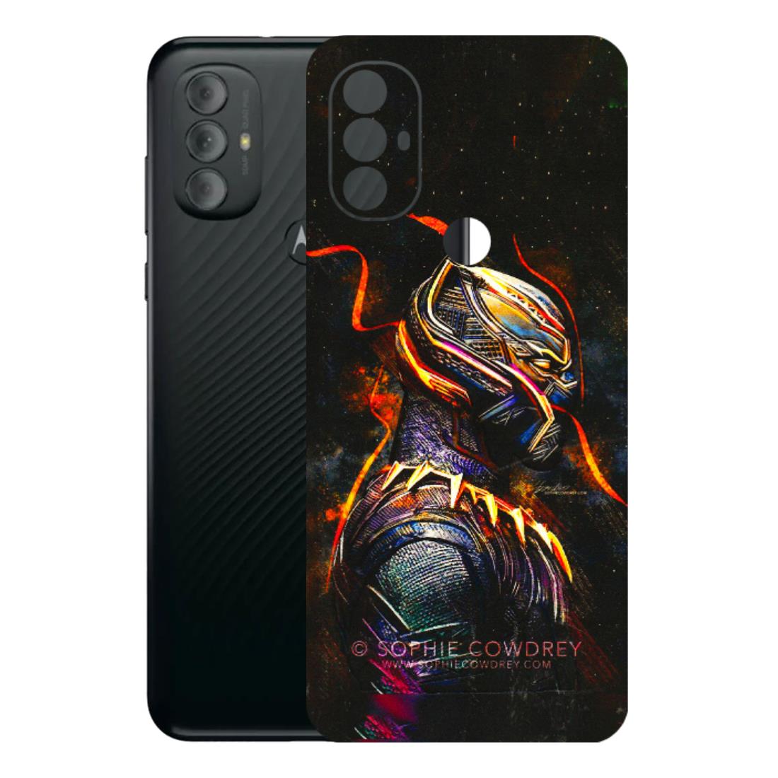 Motorola Phone Skins (All Models) - Black Panther - 3D Embossed Finish (L-190) Motorola Moto G Power