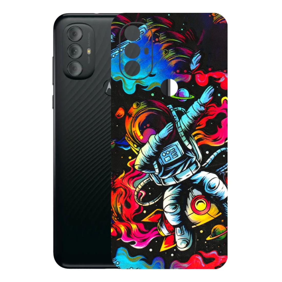 Motorola Phone Skins (All Models) - Astronaut Dope - 3D Embossed Finish (L-191) Motorola Moto G Power