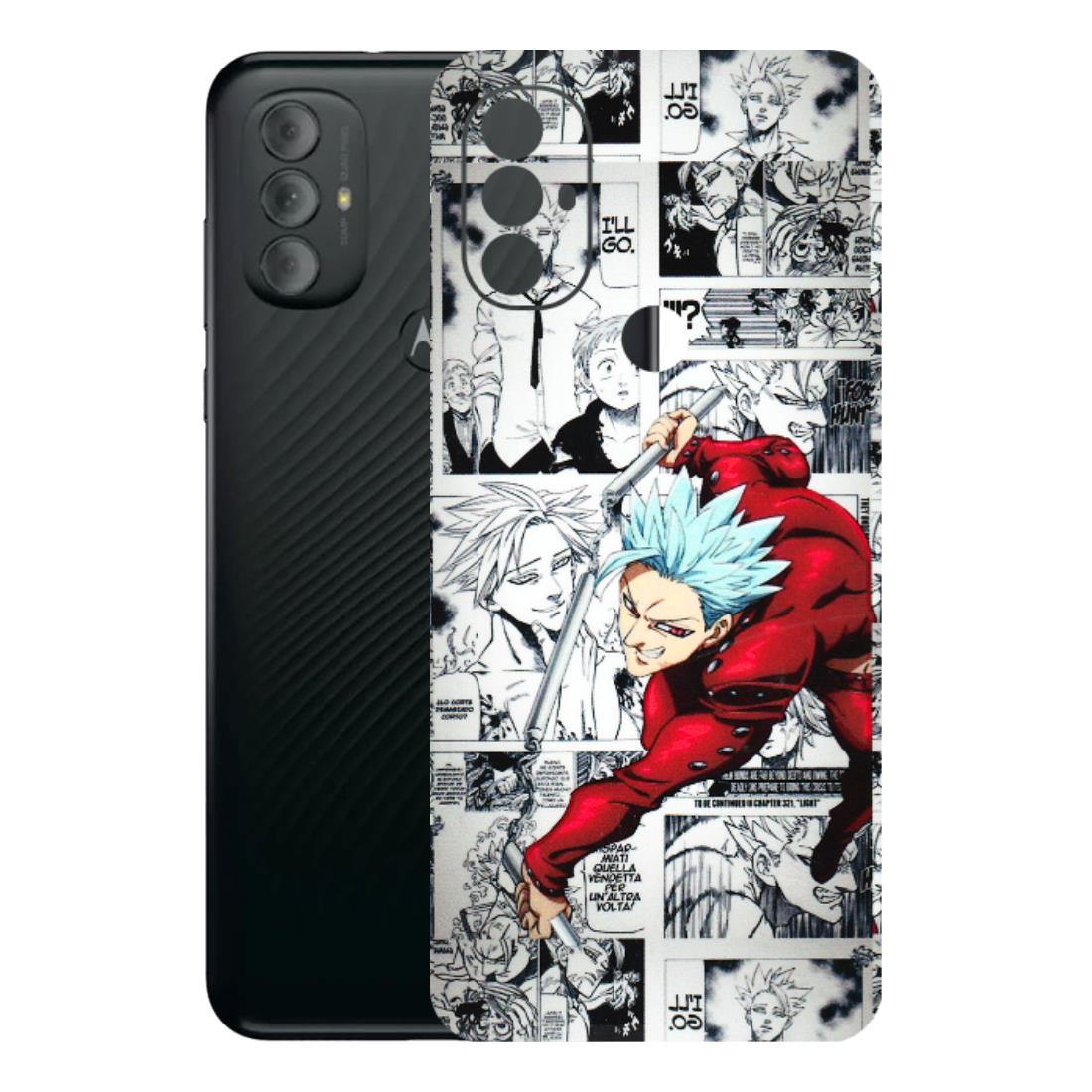 Motorola Phone Skins (All Models) - Anime Comic - 3D Embossed Finish (L-192) Motorola Moto G Power
