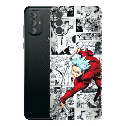 Motorola Phone Skins (All Models) - Anime Comic - 3D Embossed Finish (L-192) Motorola Moto G Power