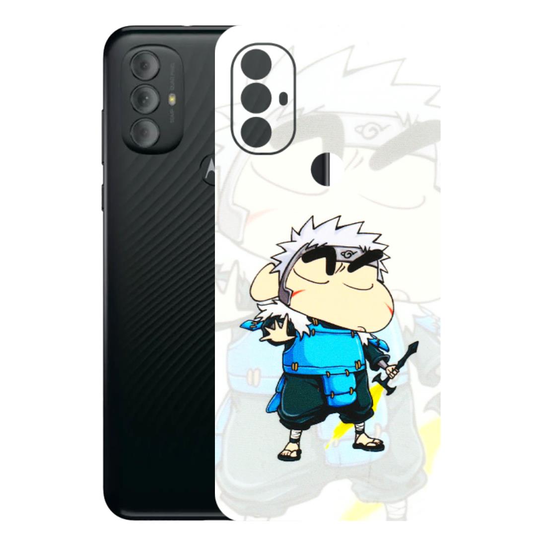 Motorola Phone Skins (All Models) - Angry Young Shinchan - 3D Embossed Finish (L-226) Motorola Moto G Power