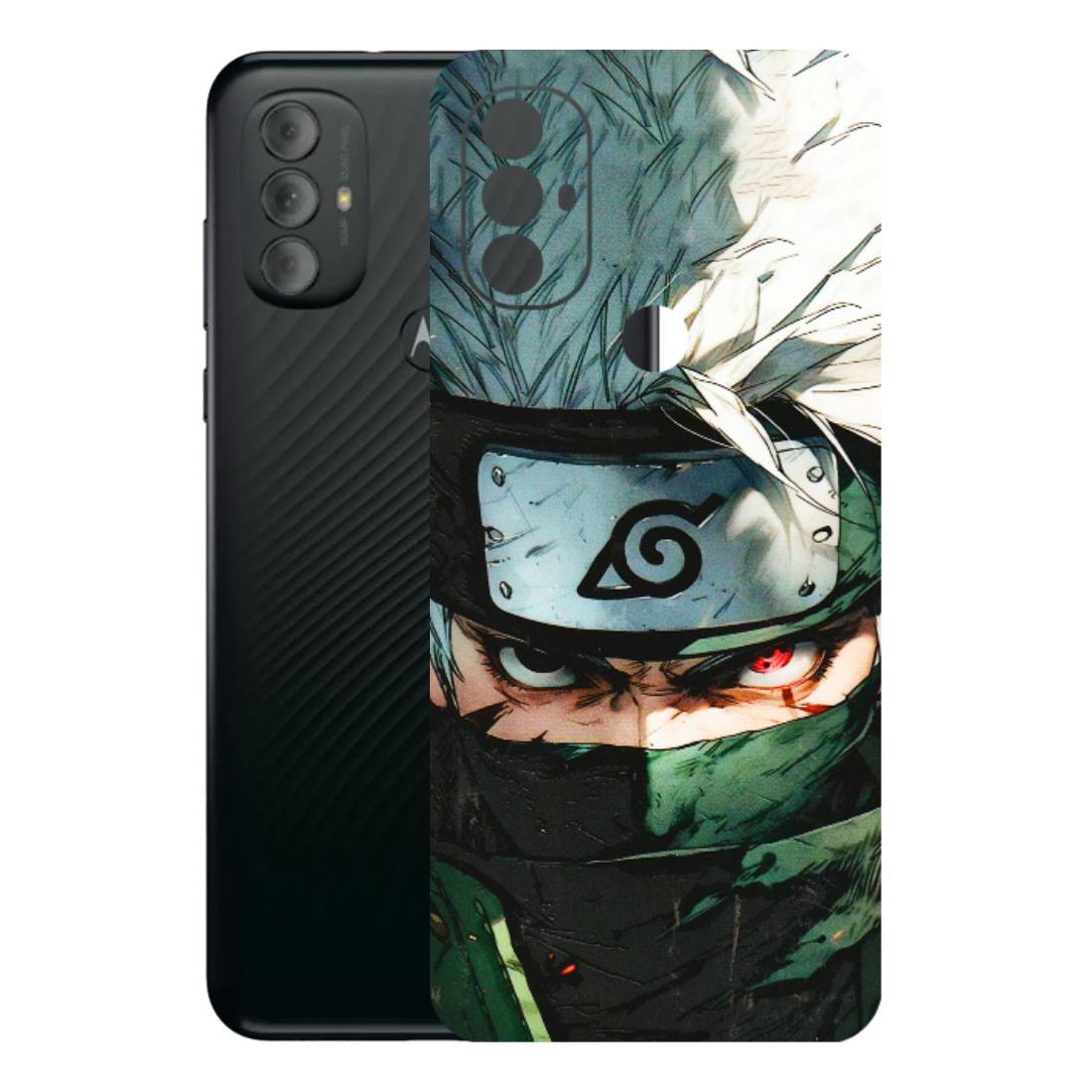 Motorola Phone Skins (All Models) - Kakashi Red Eye Focus - 3D Embossed Finish (L-227) Motorola Moto G Power