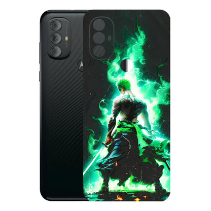 Motorola Phone Skins (All Models) - Zoro Sword - 3D Embossed Finish (L-241) Motorola Moto G Power