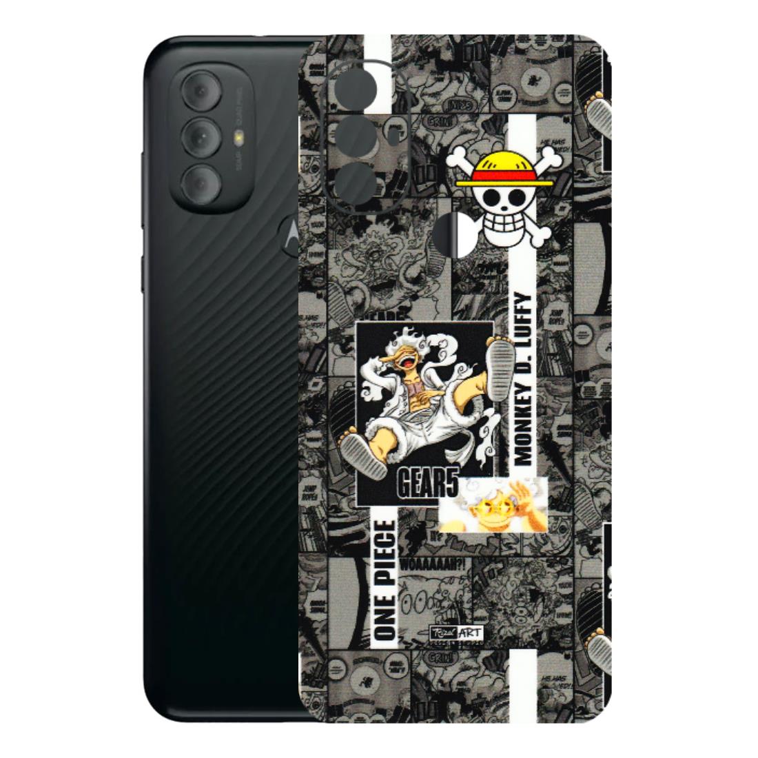 Motorola Phone Skins (All Models) - Cuffy Anime MonkeyCamic - 3D Embossed Finish (L-242) Motorola Moto G Power