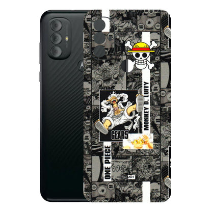 Motorola Phone Skins (All Models) - Cuffy Anime MonkeyCamic - 3D Embossed Finish (L-242) Motorola Moto G Power