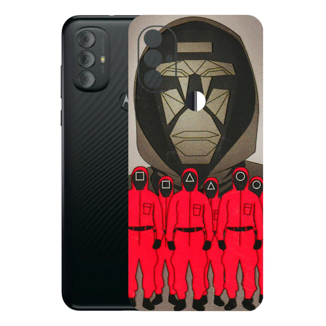 Motorola Phone Skins (All Models) - Squid Game Hero - 3D Embossed Finish (L-245) Motorola Moto G Power