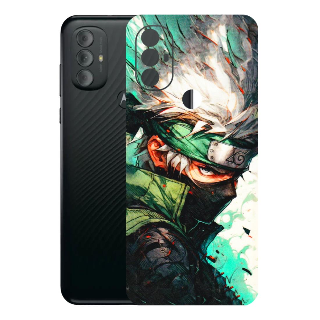 Motorola Phone Skins (All Models) - Kakashi Side Profile - 3D Embossed Finish (L-249) Motorola Moto G Power