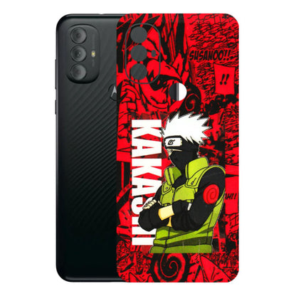 Motorola Phone Skins (All Models) - Kakashi Red Anime - 3D Embossed Finish (L-251) Motorola Moto G Power