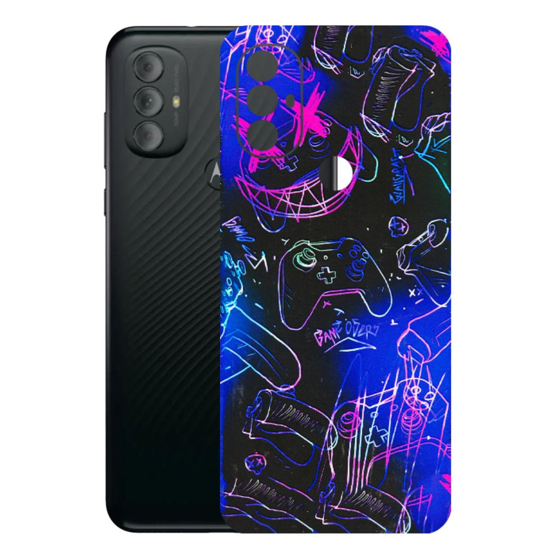 Motorola Phone Skins (All Models) - Gamers Paradise - 3D Embossed Finish (L-258) Motorola Moto G Power