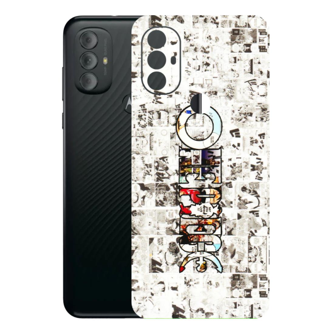 Motorola Phone Skins (All Models) - One Piece Manga - 3D Embossed Finish (L-26) Motorola Moto G Power