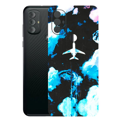 Motorola Phone Skins (All Models) - Travel In Airline - 3D Embossed Finish (L-264) Motorola Moto G Power