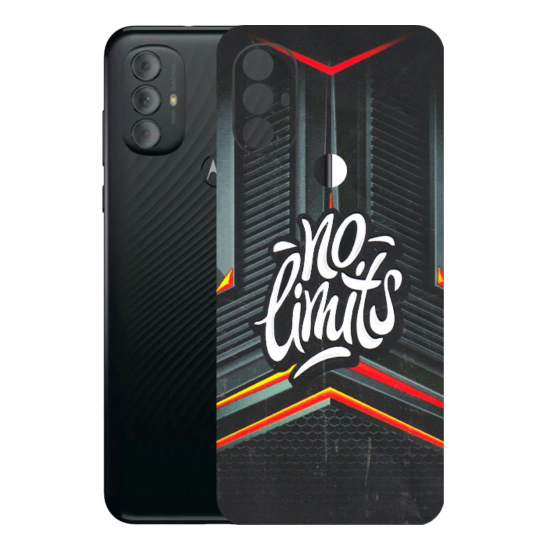 Motorola Phone Skins (All Models) - No Limits - 3D Embossed Finish (L-286) Motorola Moto G Power