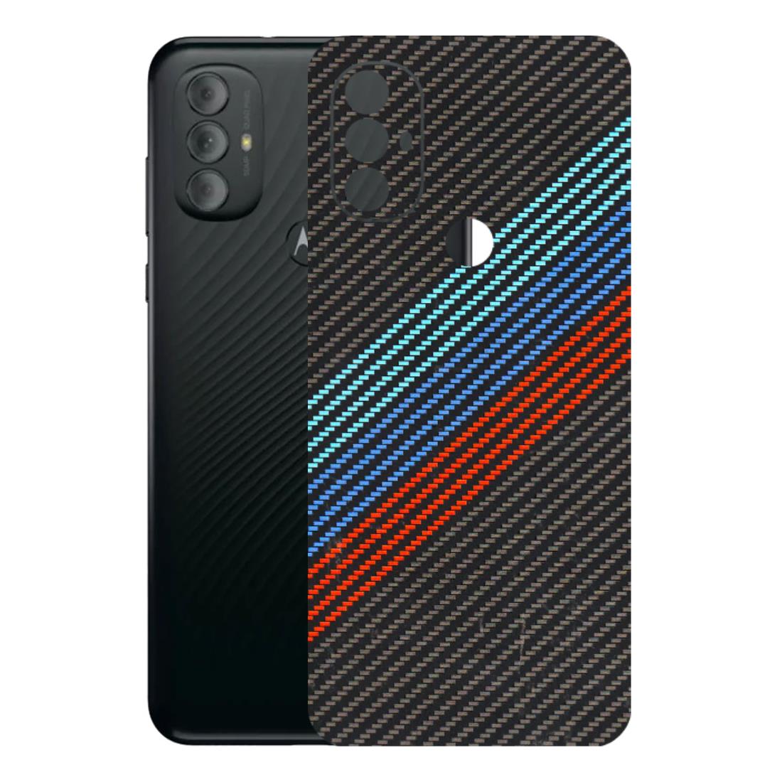 Motorola Phone Skins (All Models) - Carbon BM - 3D Embossed Finish (L-302) Motorola Moto G Power