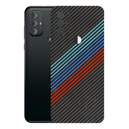 Motorola Phone Skins (All Models) - Carbon BM - 3D Embossed Finish (L-302) Motorola Moto G Power