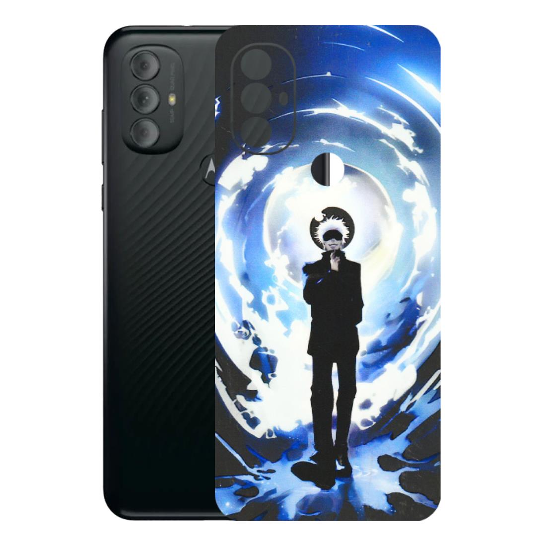 Motorola Phone Skins (All Models) - Jujustu Kaisen Anime Manga - 3D Embossed Finish (L-317) Motorola Moto G Power