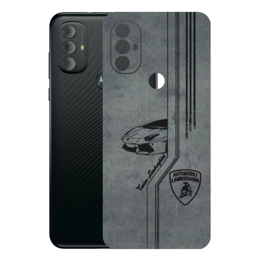 Motorola Phone Skins (All Models) - New Lamborgini Aventador - 3D Embossed Finish (L-321) Motorola Moto G Power