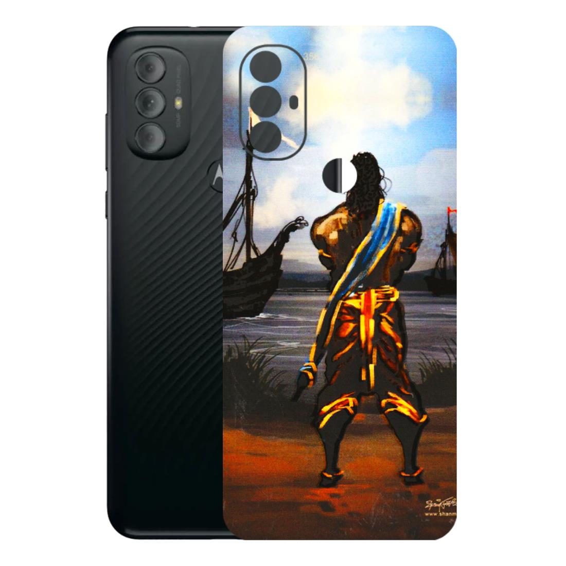 Motorola Phone Skins (All Models) - Heavenly God Figure - 3D Embossed Finish (L-34) Motorola Moto G Power