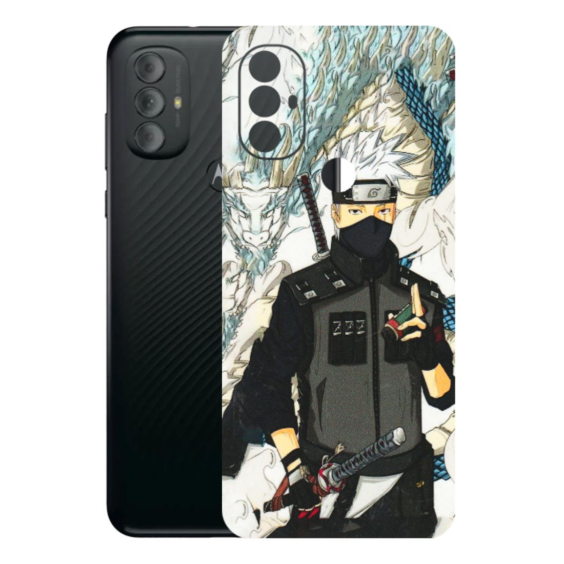 Motorola Phone Skins (All Models) - Kakashi Hatake Naruto Anime - 3D Embossed Finish (L-46) Motorola Moto G Power