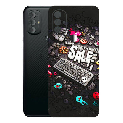Motorola Phone Skins (All Models) - Gadgets Sale - 3D Embossed Finish (L-50) Motorola Moto G Power