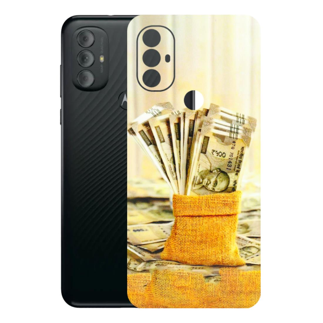 Motorola Phone Skins (All Models) - Show Me The Money - 3D Embossed Finish (L-52) Motorola Moto G Power
