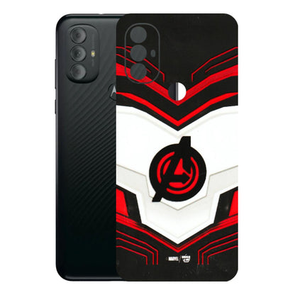 Motorola Phone Skins (All Models) - Avengers Logo - 3D Embossed Finish (L-55) Motorola Moto G Power
