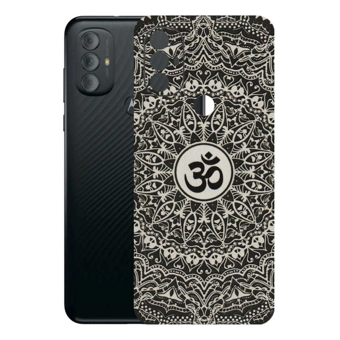 Motorola Phone Skins (All Models) - Aum Elegant Mandala - 3D Embossed Finish (L-62) Motorola Moto G Power