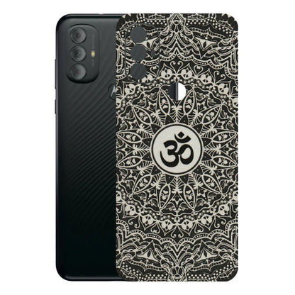 Motorola Phone Skins (All Models) - Aum Elegant Mandala - 3D Embossed Finish (L-62) Motorola Moto G Power