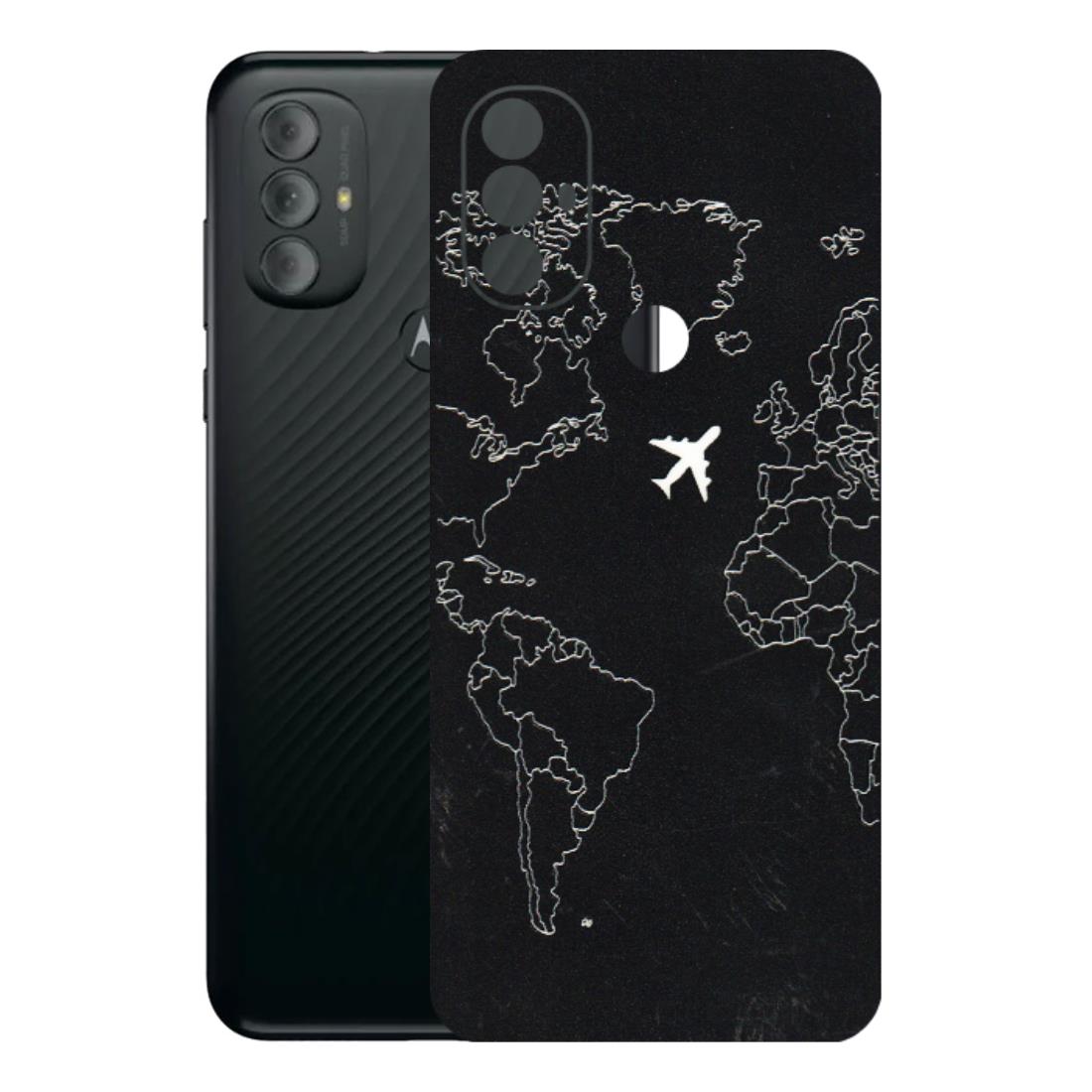 Motorola Phone Skins (All Models) - Never Ending Travel - 3D Embossed Finish (L-79) Motorola Moto G Power
