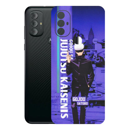 Motorola Phone Skins (All Models) - Jujutsu Kaisen Gojo - Matte Finish (M-05) Motorola Moto G Power