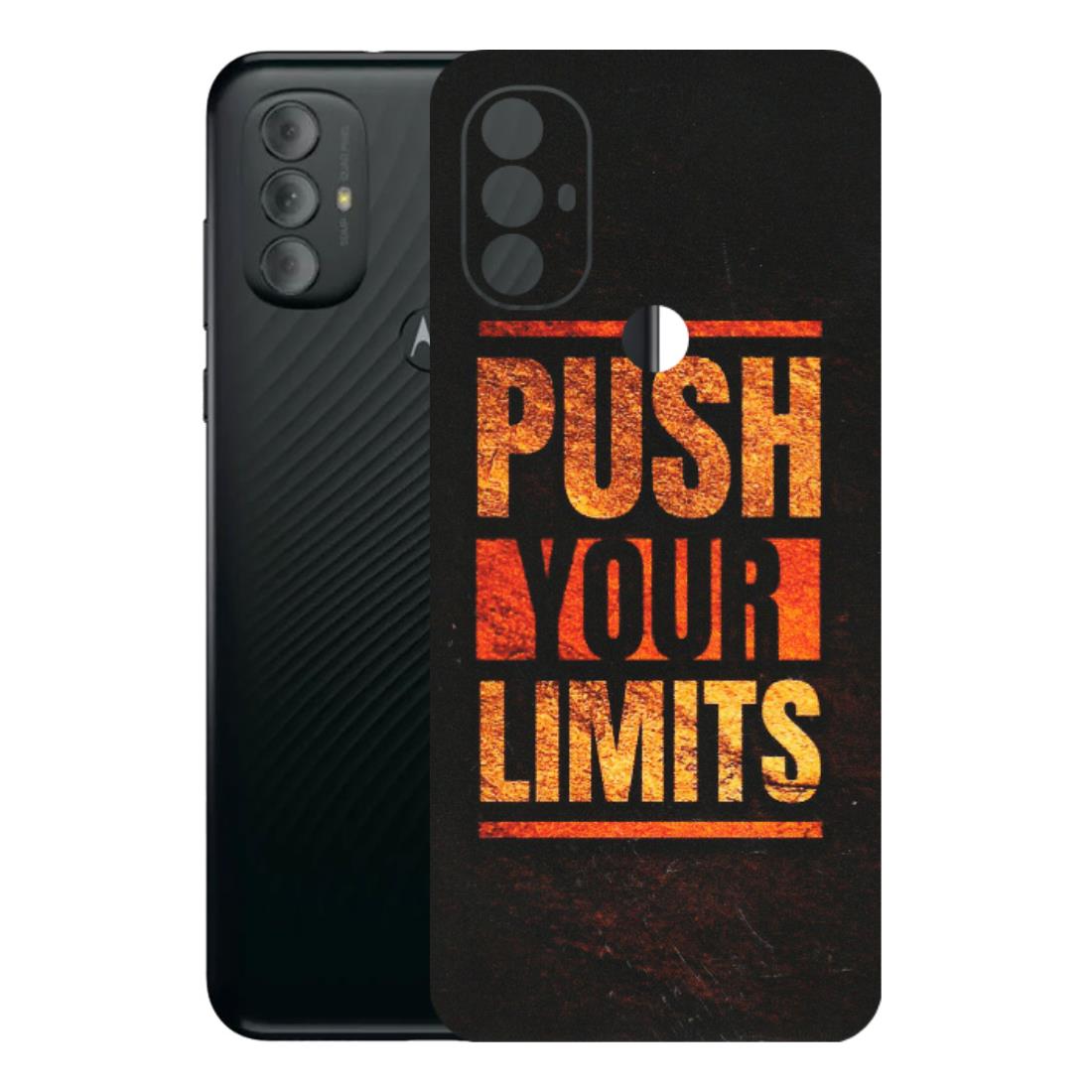Motorola Phone Skins (All Models) - Push Your Limits - Matte Finish (M-118) Motorola Moto G Power