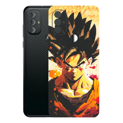 Motorola Phone Skins (All Models) - Angry Goku - Matte Finish (M-12) Motorola Moto G Power