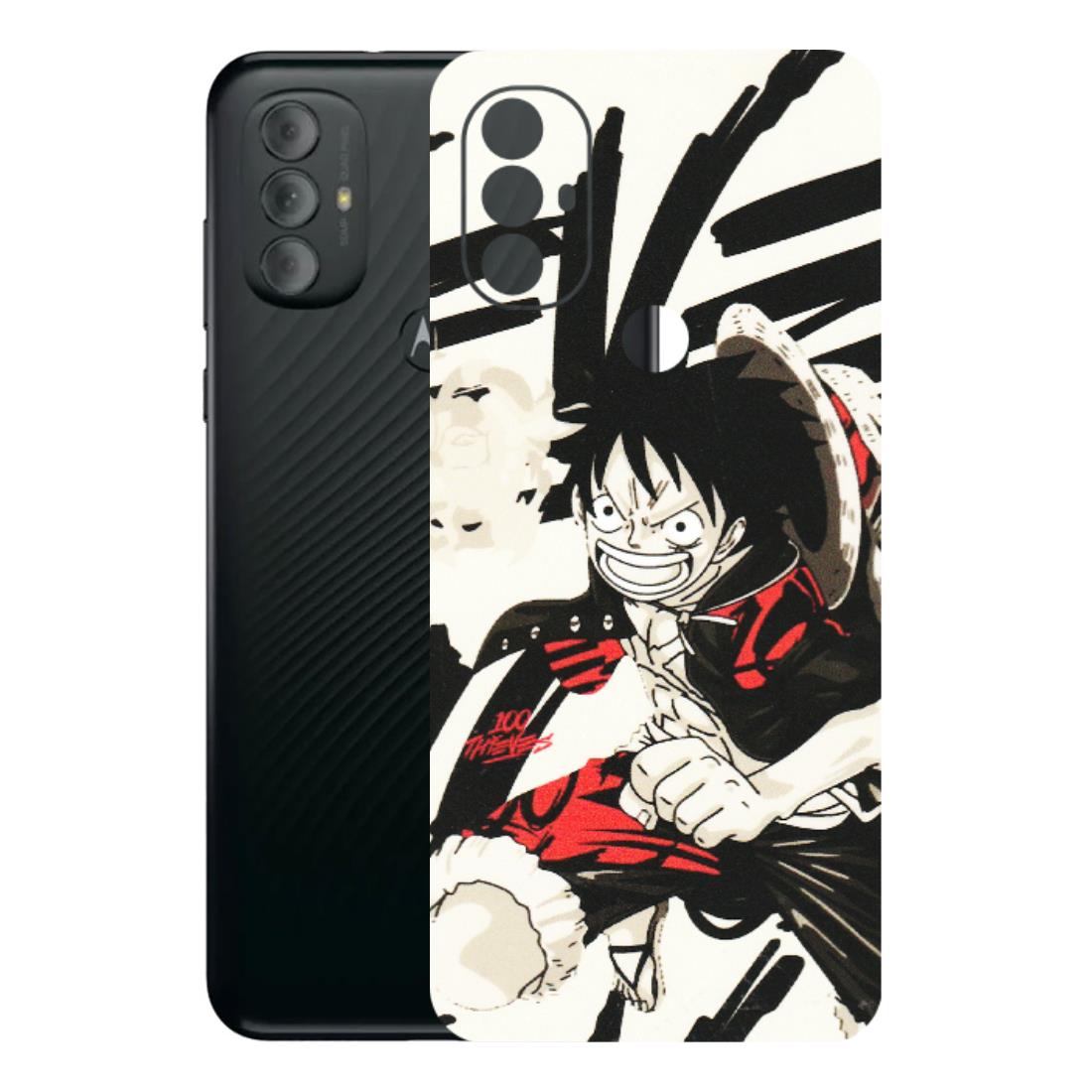 Motorola Phone Skins (All Models) - Monkey D.Luffy Manga Anime - Matte Finish (M-145) Motorola Moto G Power